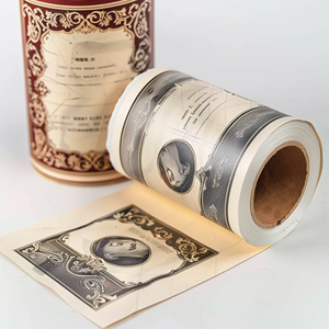 Venta al por mayor Fanyi Pegatinas Botellas 4 Oz Etiquetado <span class=keywords><strong>Harpic</strong></span> para Pet Botella Executive Estate Etiqueta Papel Vino Pegatina - Product Image 1