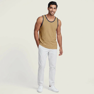 Camiseta sin Mangas para Hombre, Antiarrugas, Precio Económico, Ropa Deportiva, Cómoda, de Alta Calidad, Ligera, Material Duradero, Tejido Transpirable - Product Image 1