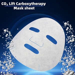 Mascarillas Faciales de Papel con Efecto Burbuja de CO2 para Terapia de Oxígeno, Ácido Cítrico y Biocelulosa, Venta al Por Mayor OEM - Product Image 1