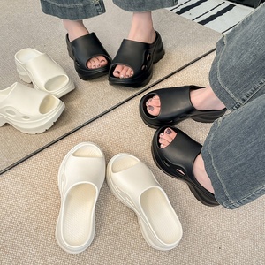 <span class=keywords><strong>2026</strong></span> Neue Sommer Leichte Sandalen mit 7 cm Absatz für Damen – Modische Outdoor-Strandsandalen mit dicker Sohle für kleine Größen - Product Image 3