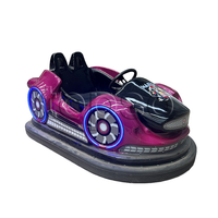 Voiture tamponneuse électrique moderne à batterie pour enfants, design extérieur, en FRP+acier 500W, pour parc d'attractions