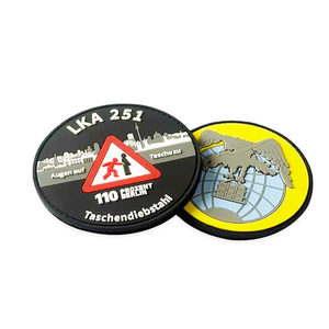 Oem Custom Pattern Shape Soft 3D Embossed Personalized Customization Pvc Patch - Product Image 4
