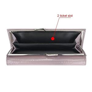 Portefeuilles en cuir véritable rétro AndoBag pour femmes, porte-cartes multi-emplacements, grande capacité, portefeuille long 2492 - Product Image 6