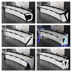 Console de surveillance Hongming, structure en acier, bureau de commande à fixation rapide pour salle de contrôle - Product Image 2