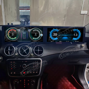 24.6 ''android 13 đài phát thanh xe cho Mercedes-Benz một CLA GLA 2013 2018 GPS NAVI đa phương tiện Máy nghe nhạc tự động không dây Carplay Màn hình kép - Product Image 5