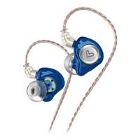 Écouteurs intra-auriculaires Hi-Fi Energy Sistem Monitor - Haut-parleurs de 11 mm, câble OFC amovible, connecteur plaqué or, boîtier transparent, micro et commandes intégrées