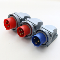 Produits chauds à vendre en ligne prise pour l'industrie 220-380v 5 broches électrique industriel étanche Ip67 prises prise de courant