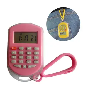Wholesale Gift Cheapest Mini Electronic Promotional 8 Digit Keychain Calculator
