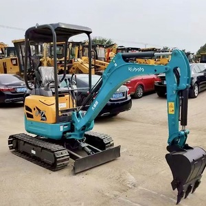 รถขุดขนาดเล็ก Kubota U17 มือสอง น้ำหนัก 1.7 ตัน แบบ Zero Tail Swing ระบบไฮดรอลิก พร้อมตีนตะขาบ สำหรับงานก่อสร้าง - Product Image 4