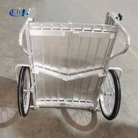 Chariot utilitaire pliable en aluminium robuste, capacité 200 kg, OEM, pour entrepôt industriel, pour outils