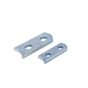 Matériaux de construction métalliques durables, pièces encastrées à deux trous personnalisées avec un <span class=keywords><strong>prix</strong></span> compétitif - Product Image 1