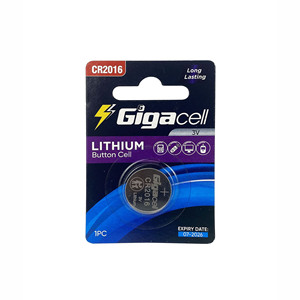 Batería de Litio de Botón CR2016 de 3V de Alta Capacidad y Precio Económico en Blister para Control Remoto/Máquina POS, 5 Piezas/Paquete - Product Image 2