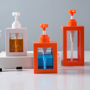 Ensemble de flacons pulvérisateurs de voyage avec pompe pour toner, gel douche, lotion, distributeur 500ml 750ml 1000ml en plastique pour soins corporels - Product Image 4