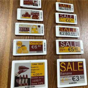 Etiquetas Electrónicas de Precio para Supermercados, Sistema ESL EAS con Pantalla de Tinta Electrónica, Código QR, NFC, Servidor Local BLE, API y Nube - Product Image 3