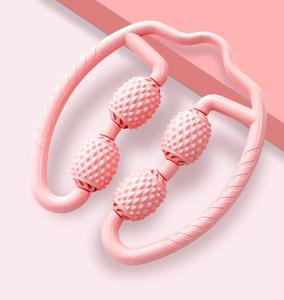 <span class=keywords><strong>Yoga</strong></span> Levert Vijfwielige Cirkelvormige Beenklem Spierontspanning Kuitspiermassage-Stickmassage-Ring - Product Image 2