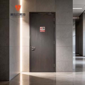 Porte de sortie coupe-feu certifiée Mexin UL WHI CE, taille et couleur personnalisables - Product Image 1