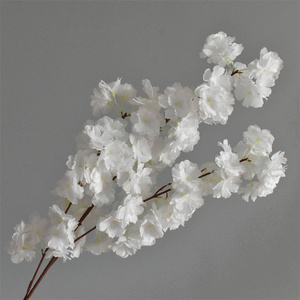ดอกเชอรี่เทียมสีขาวสำหรับประดับตกแต่งสวนสีชมพู - Product Image 6