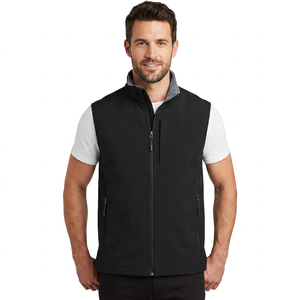 Safety Vest Fleece Body Warmer for Men's Sleeveless Jacket with Customized Logo ANSI Class 1 Waterproof Safety Wears Bodywarmer - Product Image 1