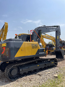 Excavatrice sur chenilles hydraulique Volvo EC140 d'occasion, modèle 2025, 14 tonnes, avec pompe Kawasaki et boîte de vitesses, matériel de construction de seconde main à vendre - Product Image 4
