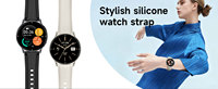 Nouvelle montre connectée pour femmes HT39, écran AMOLED 1,39 pouces, bracelet de suivi de la forme physique, appels Bluetooth, fonction d'oxygénation du sang, étanche, compatible Android et iOS