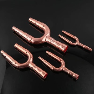 ท่อทองแดงแบบ Refnet สำหรับเครื่องปรับอากาศ VRF VRV แบบ Y-Branch และแบบกระจายลม - Product Image 3