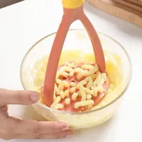 Aardappelstamper met lange steel, persmachine voor fruit en groenten, keukenhulpje