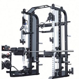 Equipo de Entrenamiento Integral de Acero Smith Equipments, Equipo de Gimnasio, Soporte para Sentadillas, Power Rack, Duradero, Fabricado en EE. UU. - Product Image 6