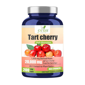 แคปซูลสมุนไพรสารสกัดเชอร์รี่พรีเมียมเสริมด้วยพริกไทยดำ ช่วยฟื้นฟูกล้ามเนื้อและปรับสมดุลอารมณ์ - Product Image 1