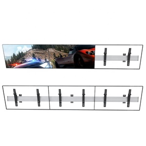 Support 3 écrans <span class=keywords><strong>TV</strong></span> à écran plat Support mural <span class=keywords><strong>TV</strong></span> mural avec bras inclinables - Product Image 6