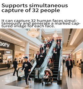 Nhận dạng khuôn mặt <span class=keywords><strong>camera</strong></span> giám sát kỹ thuật An Ninh HD cho an ninh cộng đồng/trung tâm mua sắm và nhận dạng thành viên bán lẻ - Product Image 5