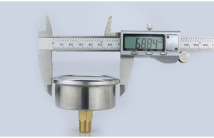 Giá khuyến mại 2.5 "1/4 chủ đề cụ áp kế khí áp kế nước áp kế 0.1-60mpa áp suất - Product Image 3