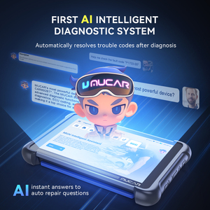เครื่องมือวิเคราะห์รถยนต์ MUCAR 892BT AI Tools รองรับทุกระบบ OBD2 แบบสองทิศทาง 34 รีเซ็ต อัปเดตฟรี สำหรับรถยนต์ 150 ยี่ห้อ - Product Image 2