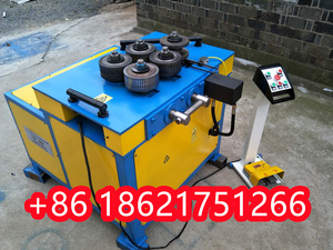 عززت لوح فولاذي المتداول معدات I-شعاع آلة للف سهلة الاستخدام الهيدروليكية قناة الصلب الانحناء جهاز - Product Image 4