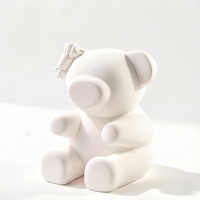 Forme de cochon personnalisé 3D céramique artisanat gypse pierre diffuseur pierre décoration maison décoration chambre diffuseur