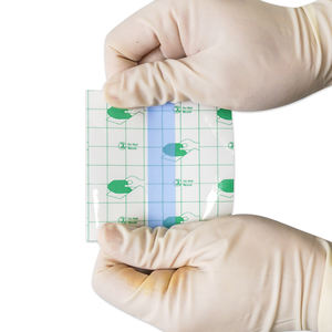 لفافة غشاء بولي يوريثان (<span class=keywords><strong>PU</strong></span>) طبية لاصقة وشفافة ومقاومة للماء ومضادة للحساسية وقابلة للتنفس من 3 طبقات من الشركة المصنعة، ضمادة طبية مجانية حاصلة على شهادة CE - Product Image 4