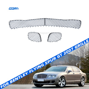 Parrilla delantera cromada para Bentley GT 2006, parrilla de malla, venta al por mayor de piezas de automóvil a bajo precio - Product Image 1