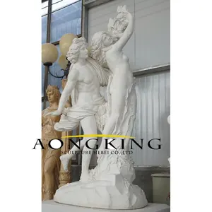 Griekse Mythe Verhaal Romantische Apollo En Daphne Marmeren Sculptuur Door Bernini