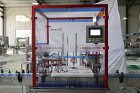 Machine de remplissage automatique à chauffage et mélange pour cire capillaire, lotion corporelle, vaseline, pâte cosmétique, crème, machine de remplissage et de bouchage à chaud