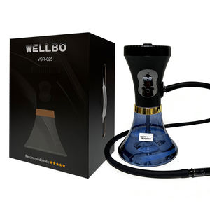 Cachimba Eléctrica Árabe de <span class=keywords><strong>2.</strong></span>ª Generación con Forma de Reloj de Arena 2026 para Bares, Set Completo, Cachimbas Portátiles con Luz RGB - Product Image 6