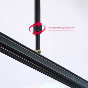 Tige de suspension pour rail de voie en aluminium Type d'extension de perche de suspension Derrick pour système de rail de guidage - Product Image 5