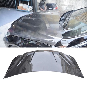 ฝาครอบช่องระบายอากาศด้านหน้าคาร์บอนไฟเบอร์สำหรับฝากระโปรงหน้ารถยนต์เมอร์เซเดสเบนซ์ E-Class W207 E300 E350 E63 Coupe - Product Image 4