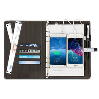 Cadeau publicitaire unique personnalisé, cadeaux d'anniversaire pour hommes, bloc-notes intelligent A5, agenda avec charge USB, bloc-notes, carnet de notes, agenda, bloc-notes avec alimentation