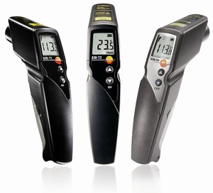 เทสโต้ 830-T1 เครื่องวัดอุณหภูมิอินฟราเรดพร้อมเลเซอร์มาร์กกิ้งแบบจุดเดียว 10:1 ออพติกส์ - Product Image 4