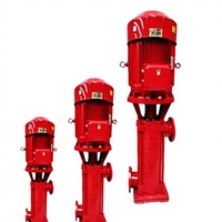 Conjunto de Bomba Contra Incendios Vertical JSL XBD15.0/10G-LG con Cuerpo de Bomba y Tapa de Bomba de Hierro Fundido QT400-18 y Sello Mecánico Resistente al Desgaste Sic