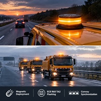 Feux de signalisation rotatifs d'urgence pour véhicules d'ambulance, homologués ECE R65 TA2 SAE J845 IP6K9K 12-24V, garantie 3 ans, balises lumineuses LED