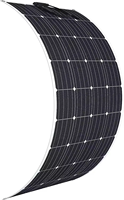 Vente en gros haute efficacité 180W 190W 200W 18V monocristallin semi-flexible panneaux solaires de toit 520W 430W pour bateaux RVs caravanes