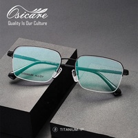 Kaca Mata kualitas tinggi klasik monras Opticas Lunettes De Luxe kacamata murni Titanium Lunette kacamata pria bingkai optik