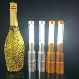 Bar and Club favor Light up champagne bottle sparklers LED bottle sparklers