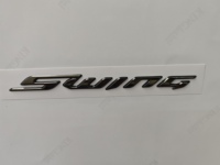 Stiker Motor Emblem Bentuk Kustom Tahan Air Tahan UV Label PVC Lunak 3D Warna Penuh Kustom