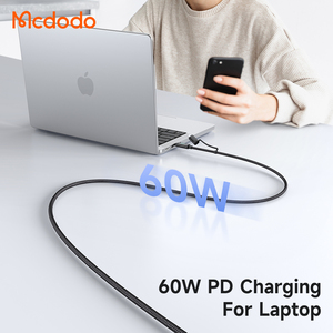 <span class=keywords><strong>สาย</strong></span>ดาต้า <span class=keywords><strong>Mcdodo</strong></span> 199 PD 60W 4 in 1 แบบ Type-C USB รองรับ Quick Charge AFC QC ความยาว 1.2 เมตร <span class=keywords><strong>ชาร์จ</strong></span>เร็ว สำหรับ iPhone Android และแล็ปท็อป - Product Image 3